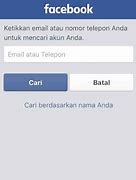 Cara Membuka Sandi Fb Lite Yg Kita Lupa Sandi